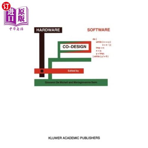 海外直訂hardware/software co-design 硬件/軟件協(xié)同設(shè)計